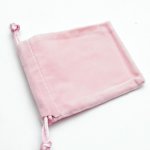 Velours buideltje, roze, 5 x 7 cm (1 st.) Velours buideltje, roze, 5 x 7 cm (1 st.)