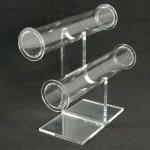 Armband display, plexi, transparant, liggend, 2 rollen Armband display, plexi, transparant, liggend, 2 rollen