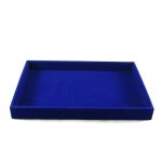 Presentatiedisplay, velours, donkerblauw Presentatiedisplay, velours, donkerblauw