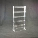 Oorbeldisplay, plexi, transparant, 25 paar oorbellen Oorbeldisplay, plexi, transparant, 25 paar oorbellen