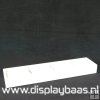 Displaydoos voor armbanden/horloges, pu leer, wit, 4 kussentjes