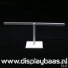 Oorbeldisplay, plexi, wit, 12 paar oorbellen