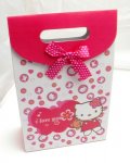 Cadeautasje, roze, Hello Kitty, strikje, 38-2 (1 st.) Cadeautasje, roze, Hello Kitty, strikje, 38-2 (1 st.)
