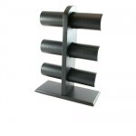 Armband display, staand, PU leer, zwart, 6 rollen Armband display, staand, PU leer, zwart, 6 rollen