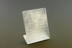 Oorbeldisplay, plexi, frost, 36 paar oorbellen Oorbeldisplay, plexi, frost, 36 paar oorbellen