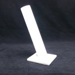 Armband display, schuin, PU leer, wit, 1 rol Armband display, schuin, PU leer, wit, 1 rol
