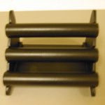 Armband standaard, velours, zwart, 3 rollen (1 st.) Armband standaard, velours, zwart, 3 rollen (1 st.)