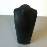 Buste, velours, zwart, 30 x 15 cm (1 st.)