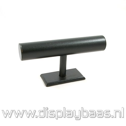 Armband display, liggend, PU leer, zwart, 1 rol - Klik op de afbeelding om het venster te sluiten